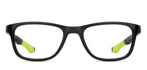 Black Rectangle Full Rim Kids Eyeglasses by Hooper-217502