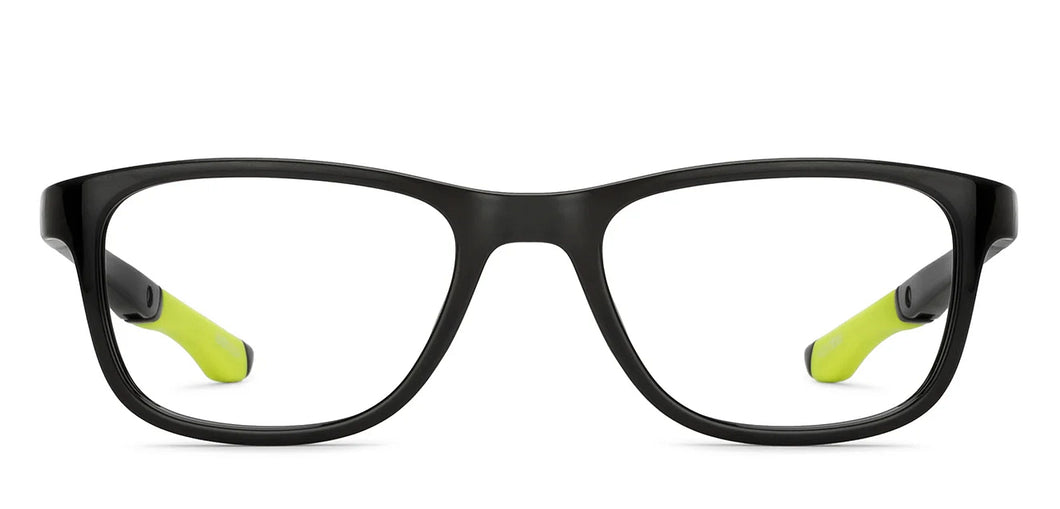 Black Rectangle Full Rim Kids Eyeglasses by Hooper-217502