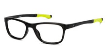 Load image into Gallery viewer, Black Rectangle Full Rim Kids Eyeglasses by Hooper-217502
