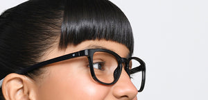 Black Wayfarer Full Rim Kids Eyeglasses by Hooper-217510