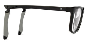 Black Wayfarer Full Rim Kids Eyeglasses by Hooper-217510