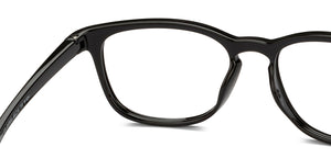 Black Wayfarer Full Rim Kids Eyeglasses by Hooper-217510