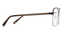 Load image into Gallery viewer, Silver Square Full Rim Unisex Eyeglasses by John Jacobs Online-206801