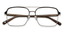 Load image into Gallery viewer, Black Square Full Rim Unisex Eyeglasses by John Jacobs-225077