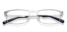 Load image into Gallery viewer, Silver Rectangle Full Rim Unisex Eyeglasses by John Jacobs-223224