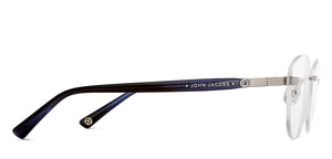 Silver Round Rimless Unisex Eyeglasses by John Jacobs Online-213501