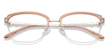 Load image into Gallery viewer, Silver Cat Eye Half Rim Women Eyeglasses by John Jacobs-205908