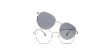 Load image into Gallery viewer, Silver Round Full Rim Unisex Eyeglasses by Lenskart Air-220238