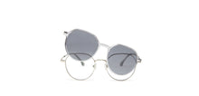 Load image into Gallery viewer, Silver Round Full Rim Unisex Eyeglasses by Lenskart Air-220238