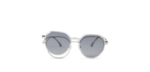 Load image into Gallery viewer, Silver Round Full Rim Unisex Eyeglasses by Lenskart Air-220238