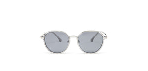Silver Round Full Rim Unisex Eyeglasses by Lenskart Air-220238
