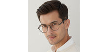 Load image into Gallery viewer, Silver Hexagonal Full Rim Unisex Eyeglasses by John Jacobs-233418