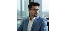 Load image into Gallery viewer, Silver Hexagonal Full Rim Unisex Eyeglasses by John Jacobs-233418