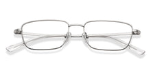 Load image into Gallery viewer, Silver Rectangle Full Rim Unisex Eyeglasses by Lenskart Air Online-222453