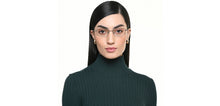 Load image into Gallery viewer, Silver Rectangle Full Rim Unisex Eyeglasses by Vincent Chase-219544