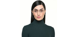 Silver Rectangle Full Rim Unisex Eyeglasses by Vincent Chase-219544