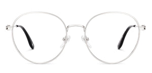 Silver Round Full Rim Unisex Eyeglasses by Lenskart-232702