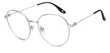Load image into Gallery viewer, Silver Round Full Rim Unisex Eyeglasses by Lenskart-232702