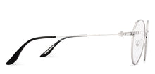 Load image into Gallery viewer, Silver Round Full Rim Unisex Eyeglasses by Lenskart-232702