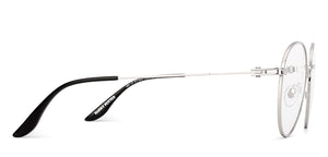 Silver Round Full Rim Unisex Eyeglasses by Lenskart-232702