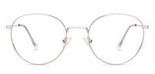 Load image into Gallery viewer, Silver Round Full Rim Women Eyeglasses by Lenskart-220684