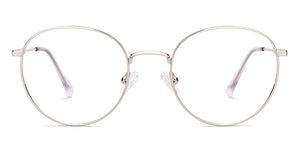 Silver Round Full Rim Women Eyeglasses by Lenskart-220684