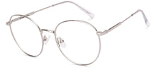 Load image into Gallery viewer, Silver Round Full Rim Women Eyeglasses by Lenskart-220684