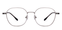 Load image into Gallery viewer, Silver Round Full Rim Unisex Eyeglasses by Vincent Chase-222699