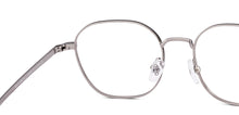 Load image into Gallery viewer, Silver Round Full Rim Unisex Eyeglasses by Vincent Chase-222699