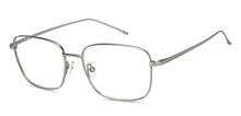 Load image into Gallery viewer, Silver Square Full Rim Unisex Eyeglasses by Lenskart Air-211602