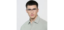 Load image into Gallery viewer, Silver Rectangle Full Rim Unisex Eyeglasses by Lenskart Air-217656