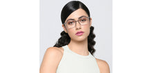 Load image into Gallery viewer, Silver Rectangle Full Rim Unisex Eyeglasses by Lenskart Air-217656