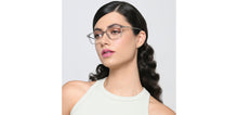 Load image into Gallery viewer, Silver Rectangle Full Rim Unisex Eyeglasses by Lenskart Air-217656