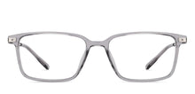 Load image into Gallery viewer, Silver Rectangle Full Rim Unisex Eyeglasses by Lenskart Air-217656