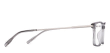 Load image into Gallery viewer, Silver Rectangle Full Rim Unisex Eyeglasses by Lenskart Air-217656