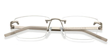 Load image into Gallery viewer, Silver Square Rimless Unisex Eyeglasses by Lenskart Air-211057