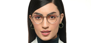 Transparent Round Full Rim Unisex Eyeglasses by Lenskart Air-215423