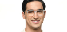 Load image into Gallery viewer, Grey Square Full Rim Unisex Eyeglasses by Lenskart Air-215402