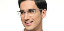 Load image into Gallery viewer, Grey Square Full Rim Unisex Eyeglasses by Lenskart Air-215402