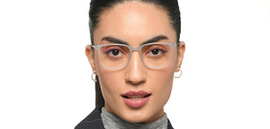 Grey Square Full Rim Unisex Eyeglasses by Lenskart Air-215402