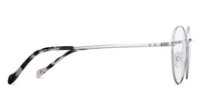 Load image into Gallery viewer, Silver Round Full Rim Unisex Eyeglasses by John Jacobs Online-206517