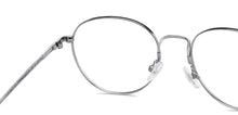 Load image into Gallery viewer, Silver Round Full Rim Unisex Eyeglasses by John Jacobs Online-206517