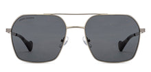 Load image into Gallery viewer, Silver Square Full Rim Unisex Sunglasses by John Jacobs-216879