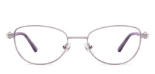 Load image into Gallery viewer, Silver Cat Eye Full Rim Women Eyeglasses by John Jacobs-225396