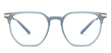 Load image into Gallery viewer, Light Blue Square Full Rim Unisex Eyeglasses by Lenskart Air-206039
