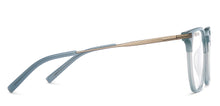Load image into Gallery viewer, Light Blue Square Full Rim Unisex Eyeglasses by Lenskart Air-206039