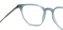Load image into Gallery viewer, Light Blue Square Full Rim Unisex Eyeglasses by Lenskart Air-206039