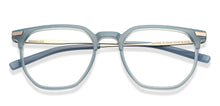 Load image into Gallery viewer, Light Blue Square Full Rim Unisex Eyeglasses by Lenskart Air-206039