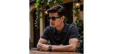 Load image into Gallery viewer, Demi Geometric Rimless Unisex Sunglasses by Lenskart-232724