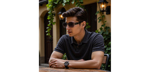 Demi Geometric Rimless Unisex Sunglasses by Lenskart-232724
